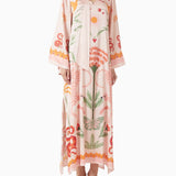 Robe maxi imprimée Azure