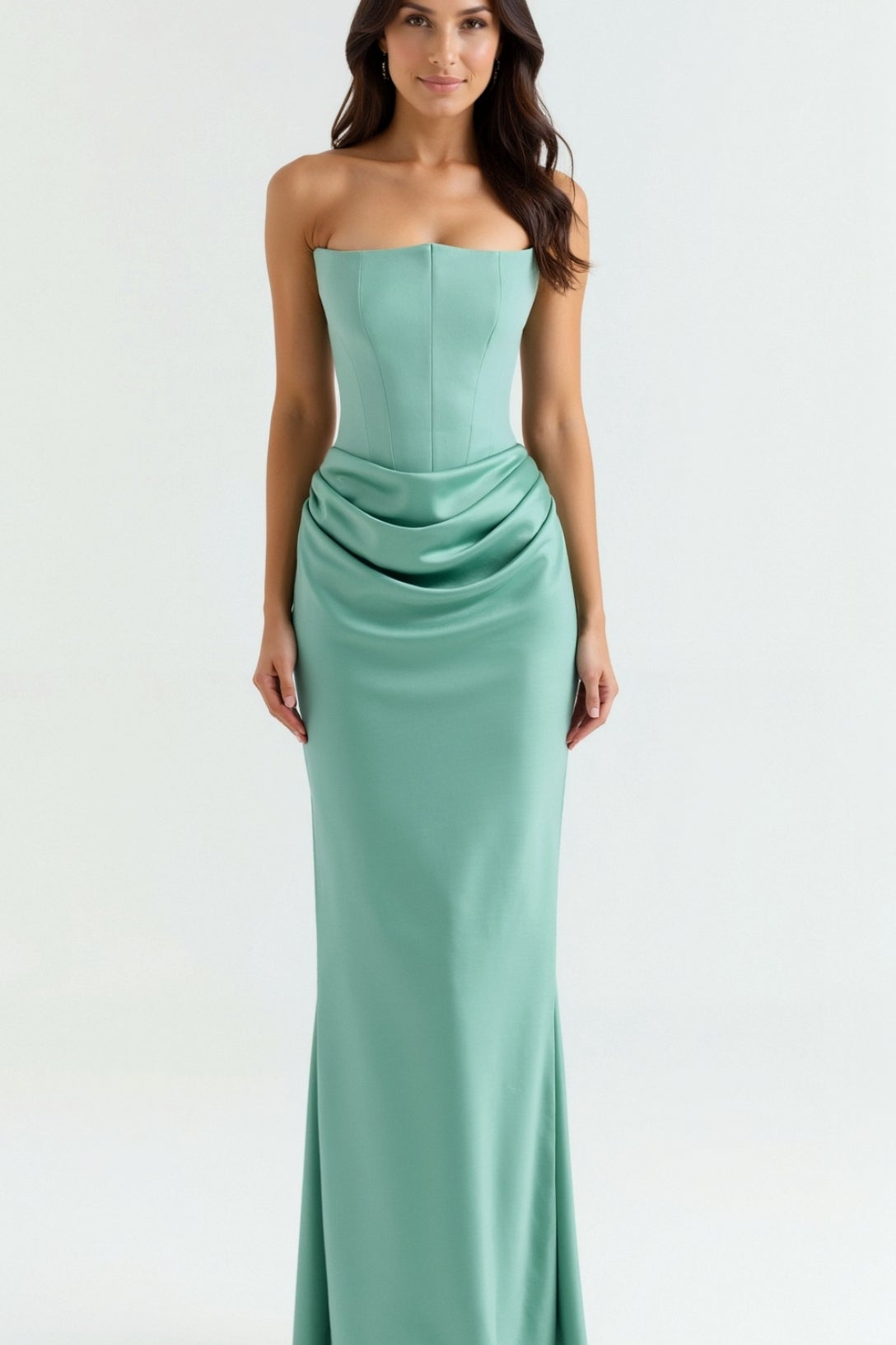 Esmeralda - Vestido comprido com corpete