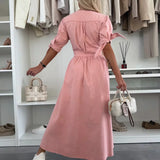 Alice | Vestido de denim vibrante
