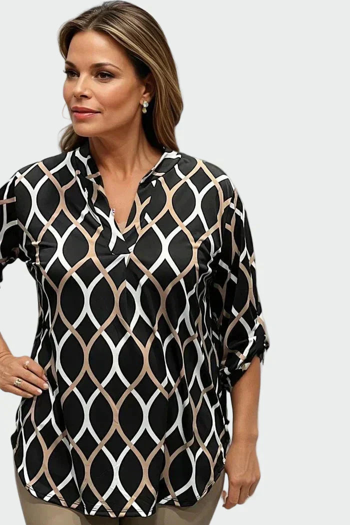 Camisa casual de manga longa
