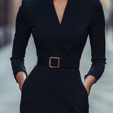 Alice | Robe elegante com cinto