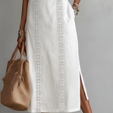 Tatiana | Vestido em Linho com Colarinho