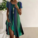 Alice | Robe Casual Elegante em Tecido Fluido