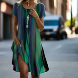 Alice | Robe Casual Elegante em Tecido Fluido